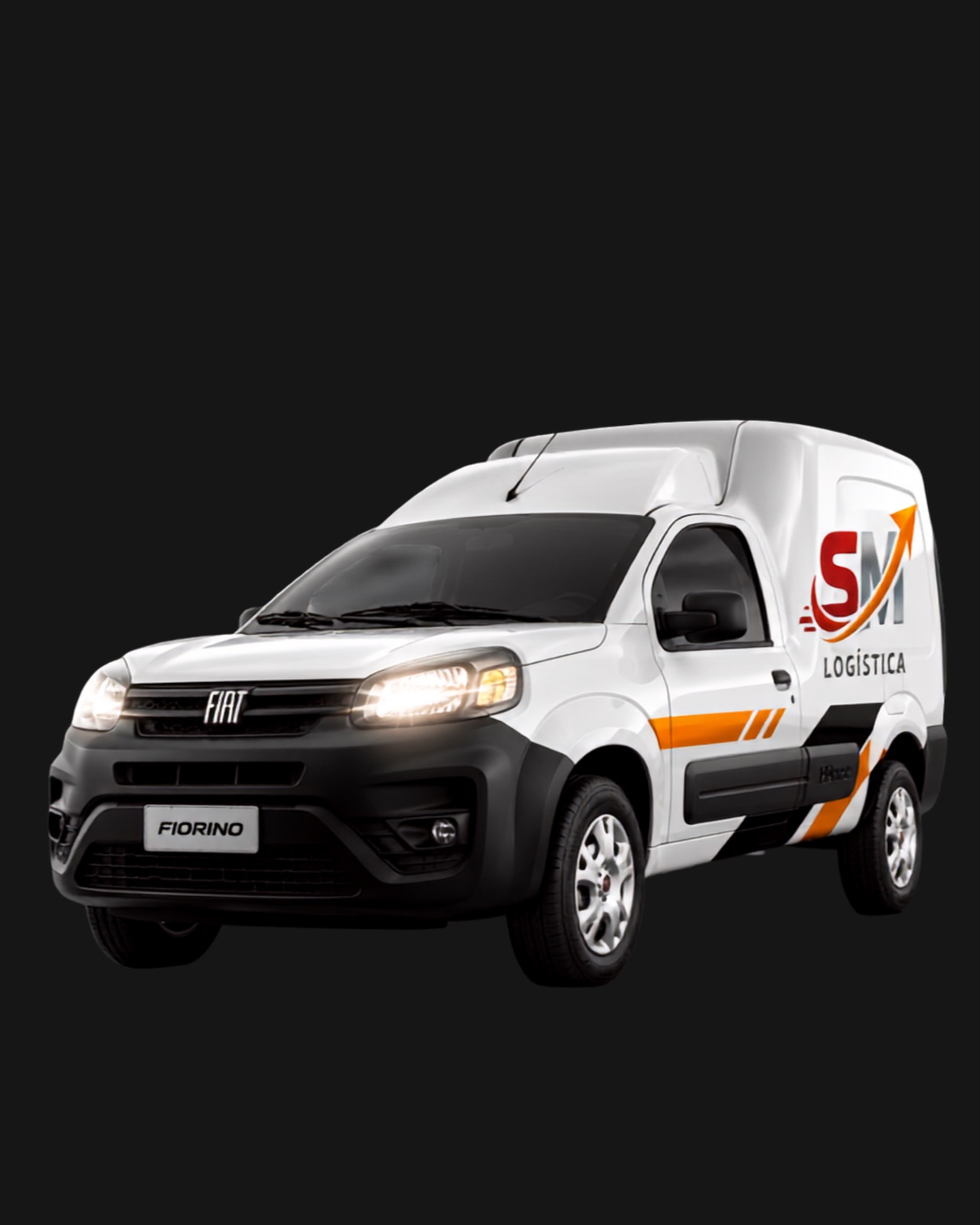 Fiorino da SM Logística pronta para a próxima entrega
